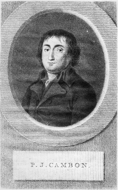 Porträt von Pierre Joseph Cambon (1756-1820) von Lambertus Antonius Claessens